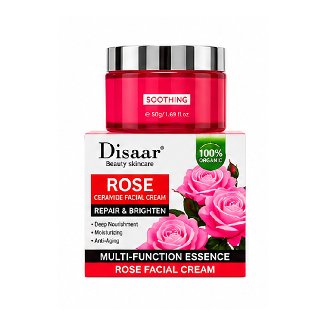 Disaar Rose Ceramide – Crème Visage Réparatrice