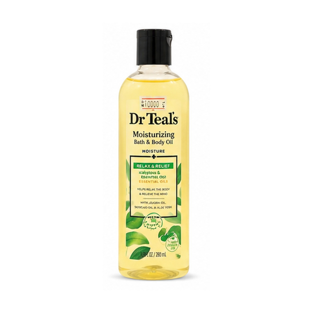 Dr Teal's Huile Hydratante Corps & Bain Eucalyptus